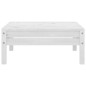 vidaXL Set Divani da Giardino 3 pz in Legno Massello di Pino Bianco 