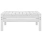 vidaXL Set Divani da Giardino 4 pz in Legno Massello di Pino Bianco vidaXL Set Divani da Giardino 4 pz in Legno Massello di Pino Bianco