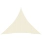 vidaXL Vela Parasole 160 g/m² Crema 4,5x4,5x4,5 m in HDPE vidaXL Vela Parasole 160 g/m² Crema 4,5x4,5x4,5 m in HDPE