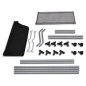 vidaXL Portabiancheria 2 pz Nero e Grigio vidaXL Portabiancheria 2 pz Nero e Grigio