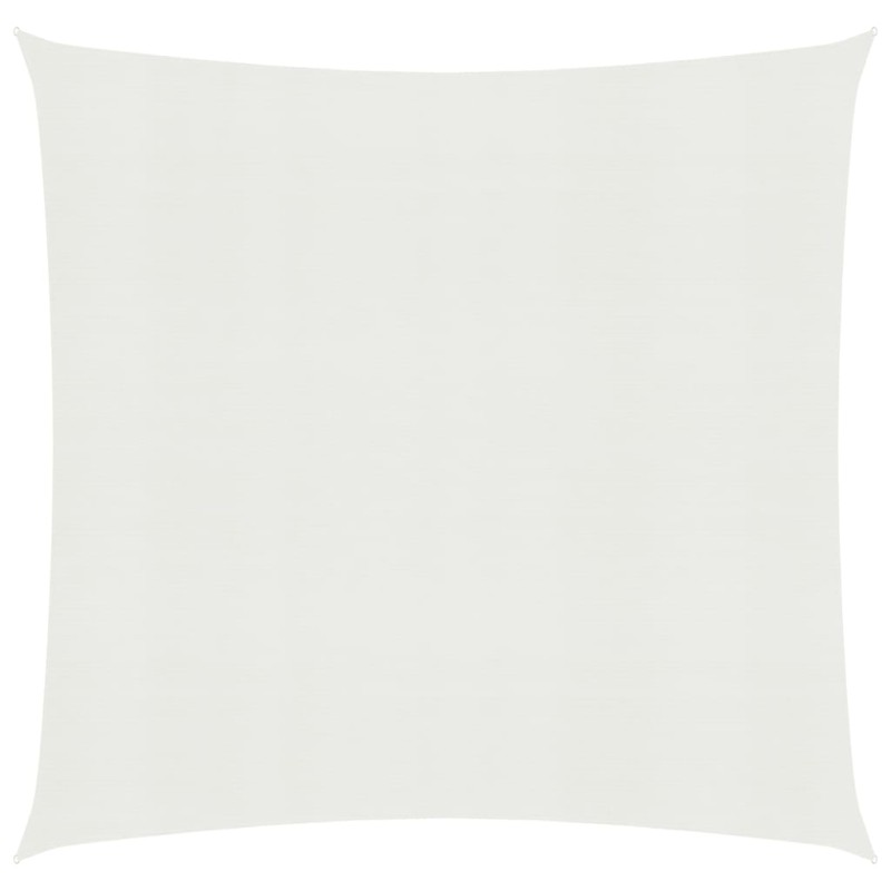 vidaXL Vela Parasole 160 g/m² Bianca 3x3 m in HDPE
