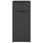 vidaXL Armadietto da Scrivania Nero 33,5x50x75 cm in Legno Multistrato vidaXL Armadietto da Scrivania Nero 33,5x50x75 cm in Legno Multistrato