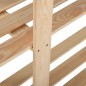vidaXL Scaffale a 5 Livelli 170x28,5x170 cm in Legno Massello di Pino vidaXL Scaffale a 5 Livelli 170x28,5x170 cm in Legno Massello di Pino