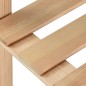 vidaXL Scaffale a 5 Livelli 170x28,5x170 cm in Legno Massello di Pino vidaXL Scaffale a 5 Livelli 170x28,5x170 cm in Legno Massello di Pino
