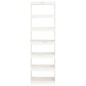 vidaXL Libreria/Divisorio Bianco 60x30x199,5 cm Legno Massello di Pino vidaXL Libreria/Divisorio Bianco 60x30x199,5 cm Legno Massello di Pino