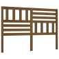 Testiera per Letto Miele 156x4x100 cm in Legno Massello di Pino