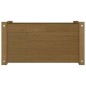 vidaXL Fioriere da Giardino 2 pz Miele 60x31x31 cm in Massello di Pino vidaXL Fioriere da Giardino 2 pz Miele 60x31x31 cm in Massello di Pino