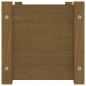 vidaXL Fioriere da Giardino 2 pz Miele 60x31x31 cm in Massello di Pino vidaXL Fioriere da Giardino 2 pz Miele 60x31x31 cm in Massello di Pino