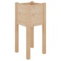 vidaXL Fioriere da Giardino 2 pz 31x31x70 cm Legno Massello di Pino vidaXL Fioriere da Giardino 2 pz 31x31x70 cm Legno Massello di Pino
