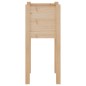 vidaXL Fioriere da Giardino 2 pz 31x31x70 cm Legno Massello di Pino vidaXL Fioriere da Giardino 2 pz 31x31x70 cm Legno Massello di Pino