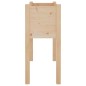 vidaXL Fioriera da Giardino 70x31x70 cm Legno Massello di Pino vidaXL Fioriera da Giardino 70x31x70 cm Legno Massello di Pino