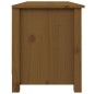 vidaXL Scarpiera Miele 110x38x45,5 cm in Legno Massello di Pino vidaXL Scarpiera Miele 110x38x45,5 cm in Legno Massello di Pino