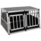 vidaXL Trasportino per Cani con Doppia Porta 89x69x50 cm vidaXL Trasportino per Cani con Doppia Porta 89x69x50 cm
