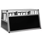 vidaXL Trasportino per Cani con Doppia Porta 89x69x50 cm vidaXL Trasportino per Cani con Doppia Porta 89x69x50 cm