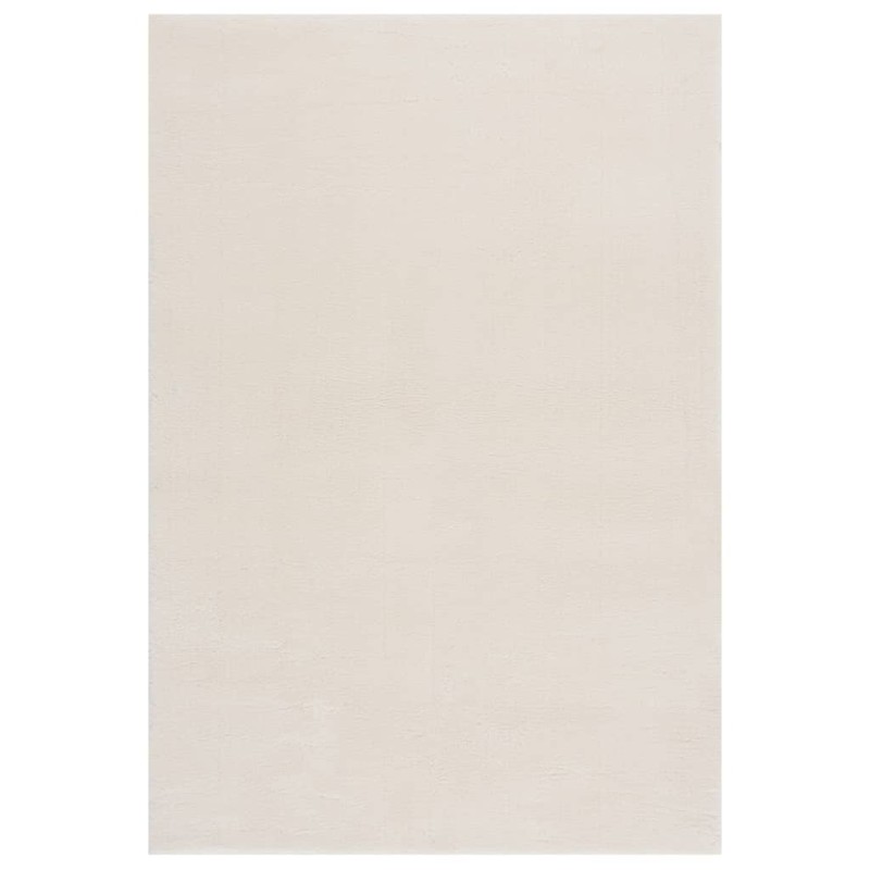 vidaXL Tappeto Lavabile Soffice Pelo Corto 160x230cm Antiscivolo Crema vidaXL Tappeto Lavabile Soffice Pelo Corto 160x230cm Antiscivolo Crema