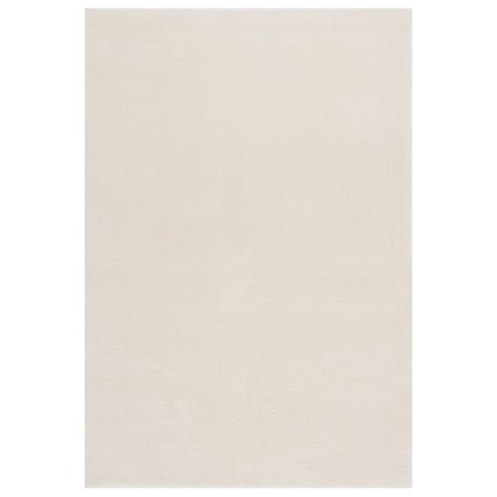 vidaXL Tappeto Lavabile Soffice Pelo Corto 160x230cm Antiscivolo Crema