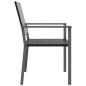 vidaXL Sedie da Giardino 2 pz Nere 54x62,5x89 cm in Polyrattan vidaXL Sedie da Giardino 2 pz Nere 54x62,5x89 cm in Polyrattan