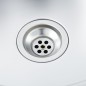 vidaXL Lavello da Cucina Lavorato a Mano in Acciaio Inox vidaXL Lavello da Cucina Lavorato a Mano in Acciaio Inox
