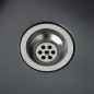 vidaXL Lavello da Cucina Artigianale Nero in Acciaio Inox vidaXL Lavello da Cucina Artigianale Nero in Acciaio Inox