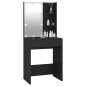 vidaXL Toeletta con LED Nero 60x40x140 cm vidaXL Toeletta con LED Nero 60x40x140 cm
