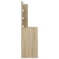 vidaXL Toeletta con LED Rovere Sonoma 60x40x140 cm vidaXL Toeletta con LED Rovere Sonoma 60x40x140 cm