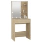 vidaXL Toeletta con LED Rovere Sonoma 60x40x140 cm vidaXL Toeletta con LED Rovere Sonoma 60x40x140 cm