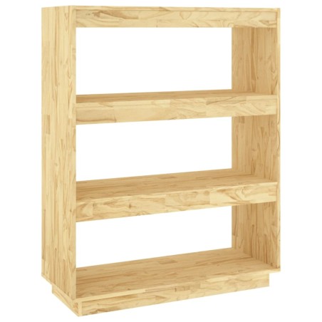 vidaXL Libreria/Divisorio 80x35x103 cm in Legno Massello di Pino