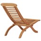 Sedia da Giardino Pieghevole 50x90x69 cm Legno Massello di Teak Sedia da Giardino Pieghevole 50x90x69 cm Legno Massello di Teak