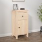 vidaXL Credenza 40x35x80 cm in Legno Massello di Pino vidaXL Credenza 40x35x80 cm in Legno Massello di Pino