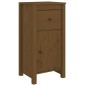vidaXL Credenza Miele 40x35x80 cm in Legno Massello di Pino vidaXL Credenza Miele 40x35x80 cm in Legno Massello di Pino
