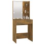 vidaXL Toeletta con LED Rovere Fumo 60x40x140 cm vidaXL Toeletta con LED Rovere Fumo 60x40x140 cm