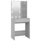 vidaXL Toeletta con LED Grigio Sonoma 60x40x140 cm vidaXL Toeletta con LED Grigio Sonoma 60x40x140 cm