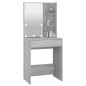 vidaXL Toeletta con LED Grigio Sonoma 60x40x140 cm vidaXL Toeletta con LED Grigio Sonoma 60x40x140 cm