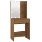 vidaXL Toeletta con LED Rovere Marrone 60x40x140 cm vidaXL Toeletta con LED Rovere Marrone 60x40x140 cm