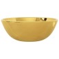 vidaXL Lavandino 28x10 cm in Ceramica Oro vidaXL Lavandino 28x10 cm in Ceramica Oro