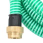 vidaXL Tubo di Aspirazione con Raccordi in Ottone Verde 1,1" 15 m PVC vidaXL Tubo di Aspirazione con Raccordi in Ottone Verde 1,1" 15 m PVC