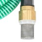 vidaXL Tubo di Aspirazione con Raccordi in Ottone Verde 1,1" 4 m PVC vidaXL Tubo di Aspirazione con Raccordi in Ottone Verde 1,1" 4 m PVC