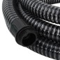 vidaXL Tubo di Aspirazione con Raccordi in Ottone Nero 1,1" 20 m PVC vidaXL Tubo di Aspirazione con Raccordi in Ottone Nero 1,1" 20 m PVC