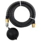 vidaXL Tubo di Aspirazione con Raccordi in Ottone Nero 1,1" 10 m PVC vidaXL Tubo di Aspirazione con Raccordi in Ottone Nero 1,1" 10 m PVC
