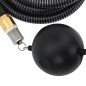 vidaXL Tubo di Aspirazione con Raccordi in Ottone Nero 1,1" 10 m PVC vidaXL Tubo di Aspirazione con Raccordi in Ottone Nero 1,1" 10 m PVC
