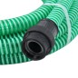 vidaXL Tubo di Aspirazione con Raccordi in Ottone Verde 11" 10 m PVC vidaXL Tubo di Aspirazione con Raccordi in Ottone Verde 11" 10 m PVC