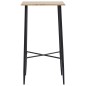 vidaXL Set da Bar 3 pz in Tessuto Grigio Scuro vidaXL Set da Bar 3 pz in Tessuto Grigio Scuro