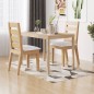 vidaXL Tavolo da Pranzo 110x70x75 cm in Legno Massello di Acacia vidaXL Tavolo da Pranzo 110x70x75 cm in Legno Massello di Acacia
