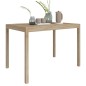 vidaXL Tavolo da Pranzo 110x70x75 cm in Legno Massello di Acacia vidaXL Tavolo da Pranzo 110x70x75 cm in Legno Massello di Acacia