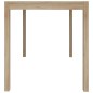 vidaXL Tavolo da Pranzo 110x70x75 cm in Legno Massello di Acacia vidaXL Tavolo da Pranzo 110x70x75 cm in Legno Massello di Acacia