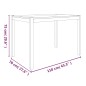 vidaXL Tavolo da Pranzo 110x70x75 cm in Legno Massello di Acacia vidaXL Tavolo da Pranzo 110x70x75 cm in Legno Massello di Acacia