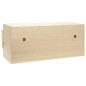 vidaXL Casetta Cova per Galline 4 Scomparti 106x40x45 cm Legno di Pino vidaXL Casetta Cova per Galline 4 Scomparti 106x40x45 cm Legno di Pino