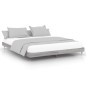 vidaXL Giroletto Grigio Sonoma 160x200 cm in Legno Multistrato