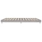 vidaXL Giroletto Grigio Sonoma 160x200 cm in Legno Multistrato