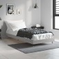 vidaXL Giroletto Grigio Sonoma 75x190 cm in Legno Multistrato